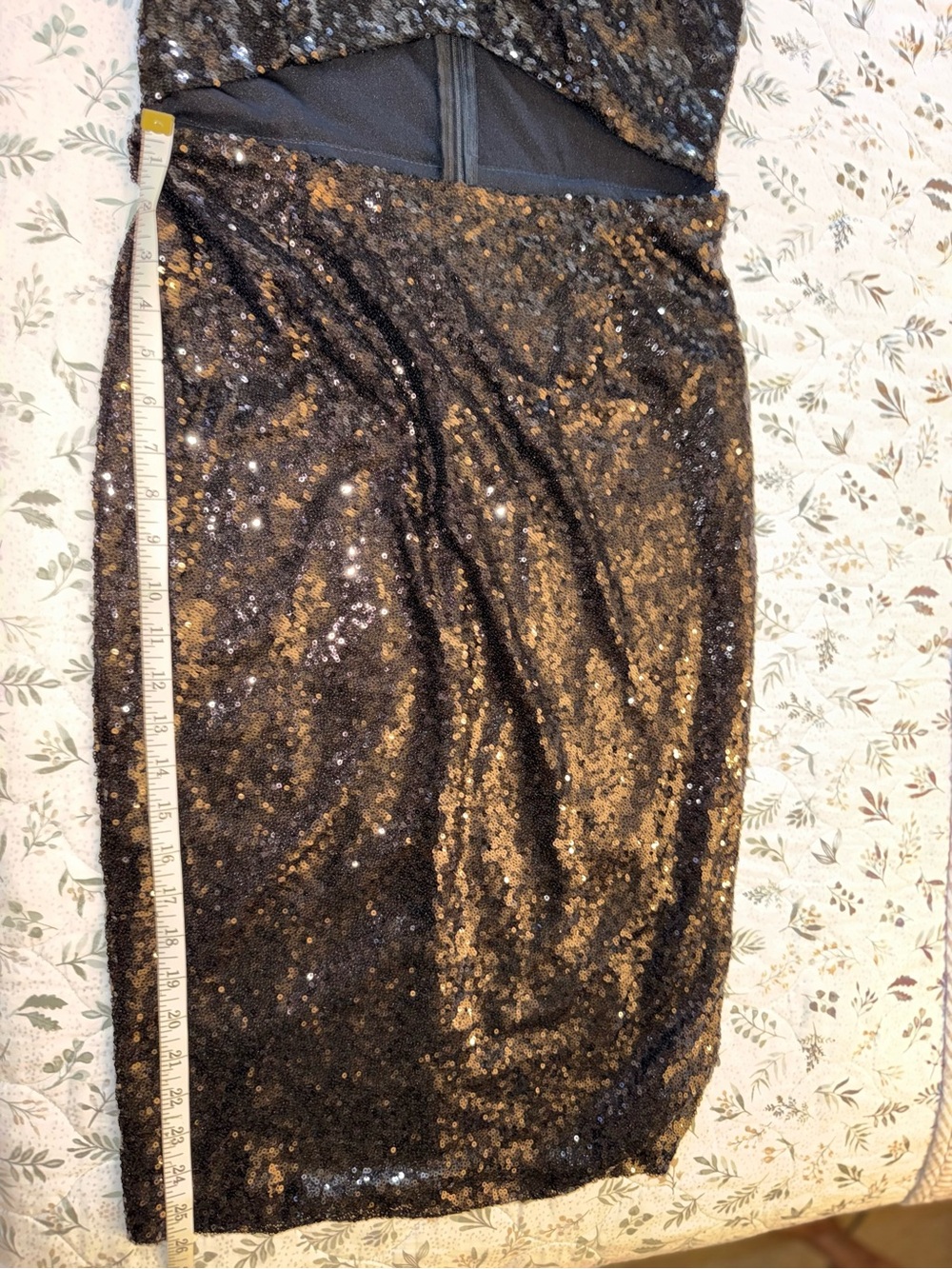 NWT Missguided X Nicole sequin midi dress - Picture 14 of 14